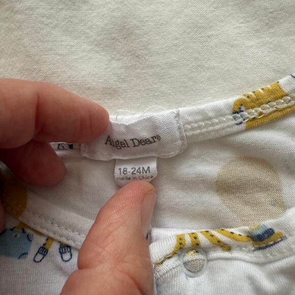 Bundle Gender Neutral Baby Onesies Bamboo Angel Dear Cloud Island 12-24M - Picture 3 of 8